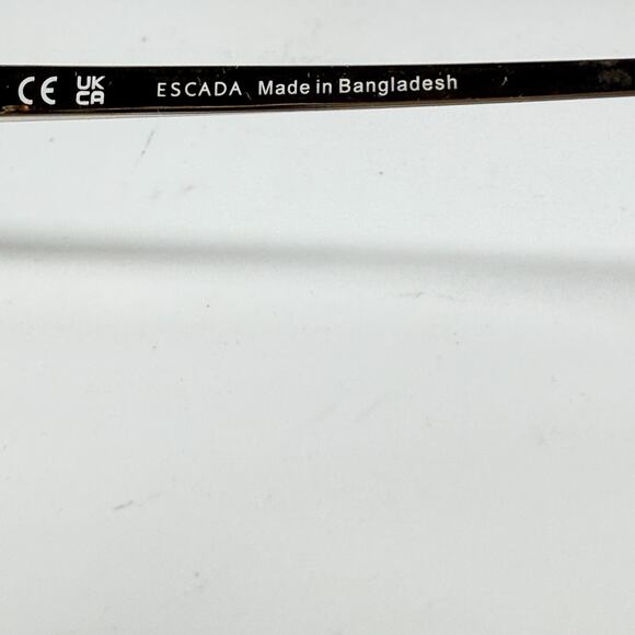 Escada Eyeglasses, Frames Only, Bangladesh, VESE30K 0367, 52-18-135, H19628 - Picture 6 of 7